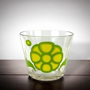 Colony Ice Bucket Yellow Lime‎ Green Daisy Flower 1970s?